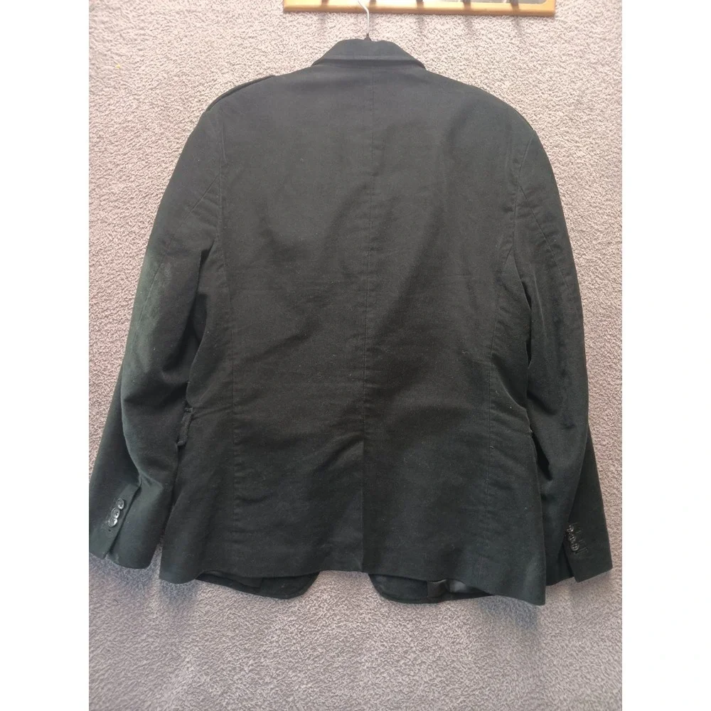 Banana Republic Men's 42S (L-M)‎ Military-inspired Jacket Black Cotton Short